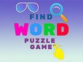 Mchezo Word Finding Puzzle Game