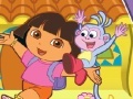 Mchezo Dora The Explorer Reach The Boots