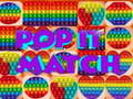 Mchezo Pop It Match