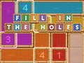 Mchezo Fill In the holes