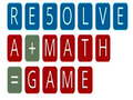 Mchezo RESOLVE a math game