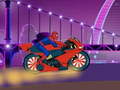Mchezo Spiderman Moto Racer