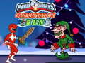 Mchezo Power Rangers Christmas run