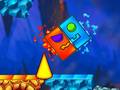 Mchezo Geometry Neon Dash Rainbow