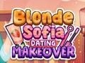 Mchezo Blonde Sofia Dating Makeover