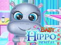 Mchezo Baby Hippo Dental Care