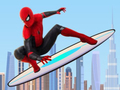 Mchezo Spiderman Super Windsurfing