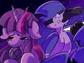 Mchezo Friday Night Funkin with Twilight Sparkle and Mordecai