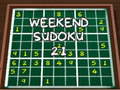 Mchezo Weekend Sudoku 21
