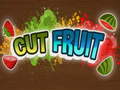 Mchezo Cut Fruit 