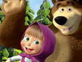 Mchezo Masha and the Bear Jigsaw Puzzle