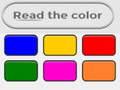 Mchezo Read The Color