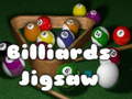 Mchezo Billiards Jigsaw