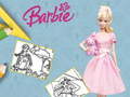 Mchezo Barbie Doll Coloring Book