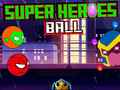 Mchezo Super Heroes Ball