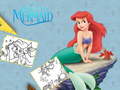 Mchezo The Little Mermaid Coloring Book
