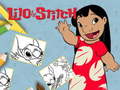 Mchezo Lilo and Stitch Coloring Book