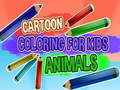 Mchezo Cartoon Coloring Book for Kids Animals