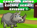 Mchezo Caveman Rhino Escape Series Episode 1