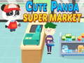 Mchezo Cute Panda Supermarket