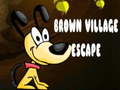 Mchezo Brown Village Escape