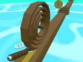Mchezo Wooden Spiral