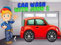 Mchezo Car Wash With John 2
