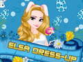 Mchezo Elsa dress-up