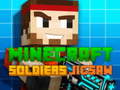 Mchezo Minecraft Soldiers Jigsaw