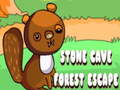 Mchezo Stone Cave Forest Escape
