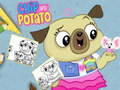 Mchezo Chip and Potato Coloring Book