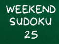 Mchezo Weekend Sudoku 25