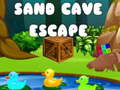 Mchezo Sand Cave Escape