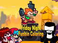 Mchezo Friday Night Funkin Coloring