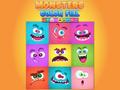 Mchezo Monsters Color Fill