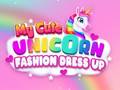 Mchezo My Cute Unicorn Fashion Dress Up
