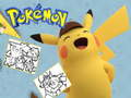 Mchezo Pokémon Coloring Book Game
