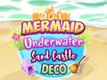 Mchezo Mermaid Underwater Sand Castle Deco