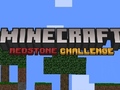 Mchezo Minecraft Redstone Challenge