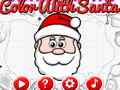 Mchezo Color with Santa