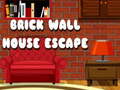 Mchezo Brick Wall House Escape