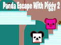 Mchezo Panda Escape With Piggy 2