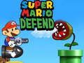 Mchezo Super Mario Defend