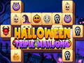 Mchezo Halloween Triple Mahjong