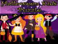 Mchezo Halloween Kids Puzzle
