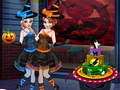 Mchezo Halloween dress up game