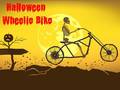 Mchezo Halloween Wheelie Bike