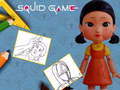 Mchezo Squid Game Coloring Book
