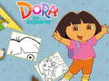 Mchezo Dora the Explorer the Coloring Book