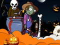 Mchezo Happy Halloween Slide
